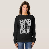 Bartender Mixologist Bar 10 Duh Sweatshirt (Vorne ganz)