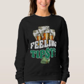 Bartender Mixologist Feeling Tipsy Sweatshirt (Vorderseite)