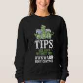 Bartender Mixologist Tips Are Hugs Without The Awk Sweatshirt (Vorderseite)