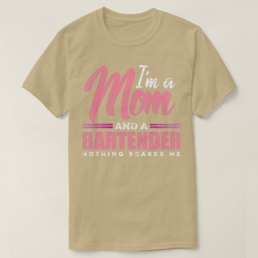 Bartender Mom 1 T-Shirt (Design vorne)