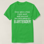 BARTENDER ONE UPON A TIME T-Shirt (Design vorne)
