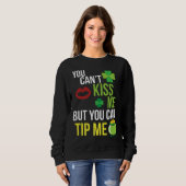 Bartender  St Patricks Day Waitress Waiter Server Sweatshirt (Vorne ganz)