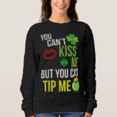 Bartender  St Patricks Day Waitress Waiter Server Sweatshirt (Vorderseite)