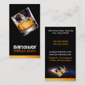 Bartender Visitenkarte (Vorne/Hinten)