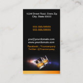 Bartender Visitenkarte (Rückseite)