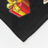 Bartender-Weihnachtsgeschenk Santas Lieblingsbarke Fleecedecke (Ecke)