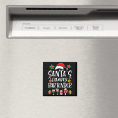Bartender Weihnachtsgeschenk Santas Lieblingsbarte Magnet (In Situ (Geschirrspüler))