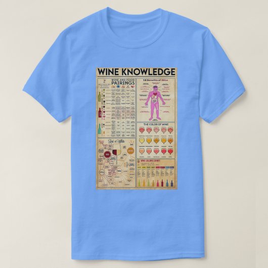 Bartender Wine Knowledge 1 T-Shirt (Design vorne)
