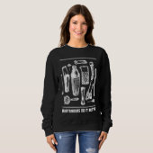 Bartenders Do It Better Bartending  Mixologist Hum Sweatshirt (Vorne ganz)