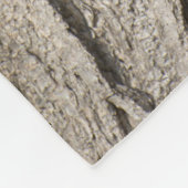 Bartenmuster Fleecedecke (Ecke)