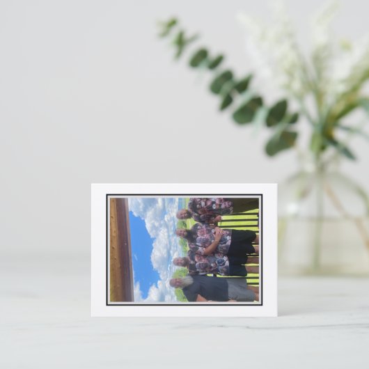 Bartete Baker Banter Trading Cards: Papa Beard Telefonnummerkarte (Stehend Vorderseite)