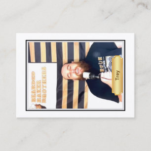 Bartete Baker Banter Trading Cards: Trey Sing Telefonnummerkarte