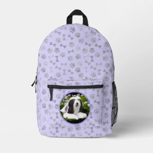 Bartete Collie Malerei - Niedliche Original Hunde  Bedruckter Rucksack