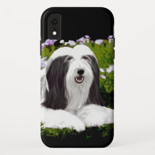 Bartete Collie Malerei - Niedliche Original Hunde  Case-Mate iPhone Hülle