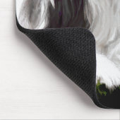 Bartete Collie Malerei - Niedliche Original Hunde  Mousepad (Ecke)