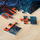 Bartete Collie Paper Quilling Art Dog Portrait Puzzle (Seite)