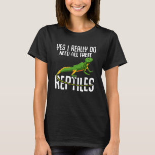 Bartete Drache Ja, ich brauche alle diese Reptilie T-Shirt