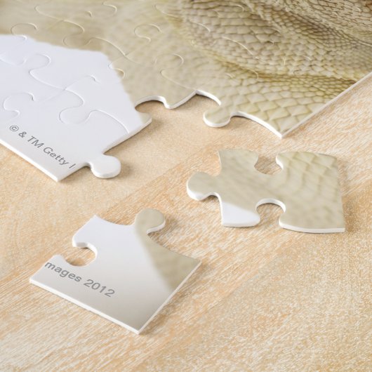 Bartete Drache (Pogona Vitticeps) Puzzle (Seite)