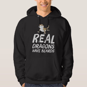 Bartete Drachen Hoodie