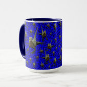 Bartete Drachenechse, Tasse des Kaffees (Vorderseite Links)