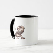 Bartete DrachenTasse Tasse (Vorderseite Links)
