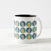 Bartete DrachenTasse Zweifarbige Tasse (VorderseiteRechts)
