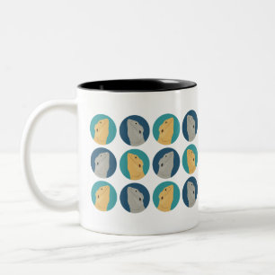 Bartete DrachenTasse Zweifarbige Tasse