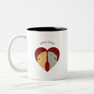 Bartete DrachenTasse Zweifarbige Tasse