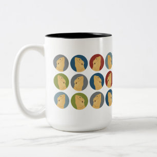 Bartete DrachenTasse Zweifarbige Tasse