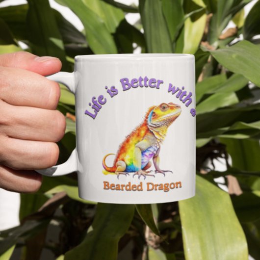 Bartete Dragon Alternative Pet Coffee Tasse