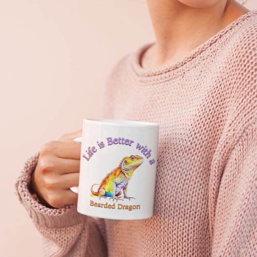 Bartete Dragon Alternative Pet Coffee Tasse