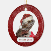 Bartete Dragon Keramik Circle Ornament (Links)