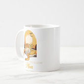 Bartete Dragon Mama Reptile Lizard Kaffeetasse (Vorderseite Links)