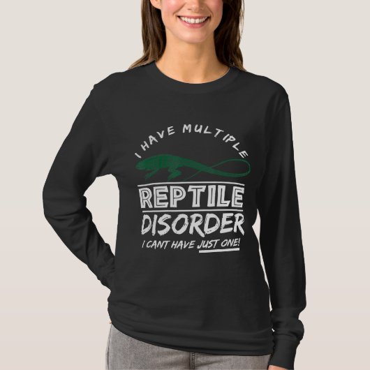 Bartete Dragon Multiple Reptile Disease Iguana T-Shirt (Vorderseite)