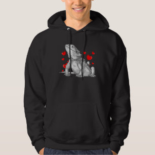 Bartete Dragon Rescue Reptile Lizard Art & Val Hoodie