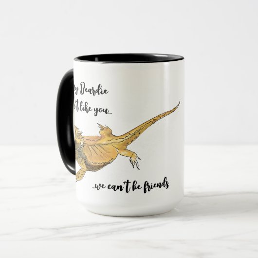 Bartete Dragon-Tasse Tasse (Vorderseite Links)