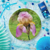 Bartete Iris-Papierplatte Pappteller (Party)