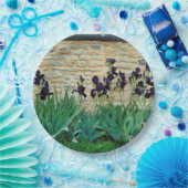 Bartete Iris-Papierplatte Pappteller (Party)