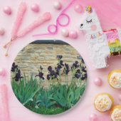 Bartete Iris-Papierplatte Pappteller (Party)