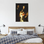 Bartete stillende Frau, 1631 Leinwanddruck (Insitu (Schlafzimmer))