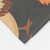 Bartete Vogelbeobachtung Bartete Vögel Bonanza Fleecedecke (Ecke)