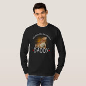 Barteter Drache für Daddy Barted Dragon Fathers T-Shirt (Vorne ganz)