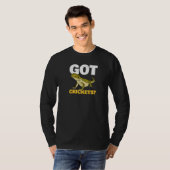 Barteter Drache Got Crickets Lizard und Reptile Lo T-Shirt (Vorne ganz)