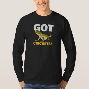 Barteter Drache Got Crickets Lizard und Reptile Lo T-Shirt