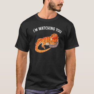 Barteter Drache, ich beobachte dir ReptilienkKostü T-Shirt