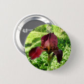 Bartetes Iris-Abzeichen Button (Vorne & Hinten)