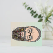 Bartfamilie Postkarte (Stehend Vorderseite)