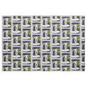 Bartfarbene Collie-Malerei - Niedliche Original-Hu Stoff (Fat Quarter (45,7 x 55,9 cm))