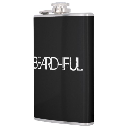 Bartflasche - bärenreich - für den Bartmann Flachmann (Links)