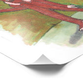 Bartfoot Fotodruck (Ecke)